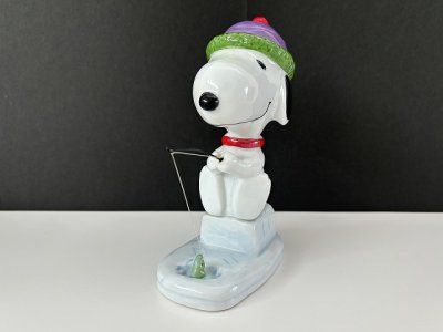 画像2: スヌーピー 釣り フィッシング FLAMBRO フィギュア 置物 USA ヴィンテージ SNOOPY