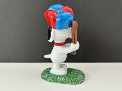 画像4: スヌーピー 野球 ベースボール FLAMBRO フィギュア 置物 USA ヴィンテージ SNOOPY