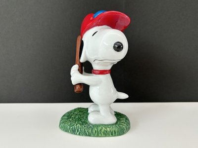 画像2: スヌーピー 野球 ベースボール FLAMBRO フィギュア 置物 USA ヴィンテージ SNOOPY