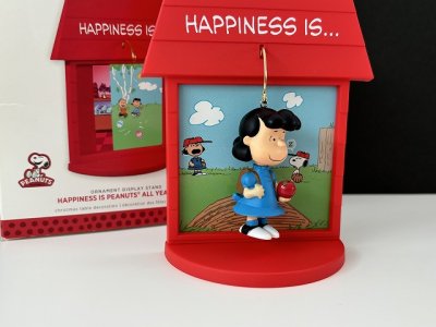 画像2: HALLMARK オーナメント ディスプレイスタンド 箱入り スヌーピー PEANUTS SNOOPY オールド ビンテージ