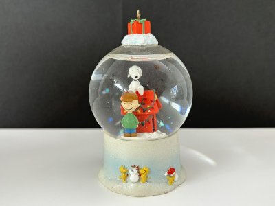 画像2: HALLMARK KEEPSAKE スヌーピー チャーリーブラウン スノーグローブ スノードーム オールド ヴィンテージ vintage USA SNOOPY 