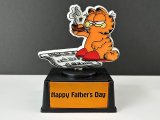 レア Fathers's day 父の日 ヴィンテージ ガーフィールド トロフィー AVIVA vintage Garfield USA