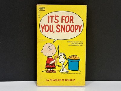 画像1: 1970's ヴィンテージ PEANUTS BOOK コミック 本 1970年代 洋書 vintage スヌーピー 