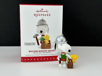 画像1: スヌーピー ウッドストック HALLMARK オーナメント 箱入り KEEPSAKE PEANUTS SNOOPY ヴィンテージ