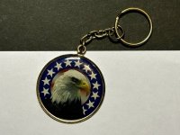 ビンテージ キーホルダー USA EURO