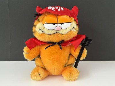 画像1: USA ヴィンテージ ガーフィールド ぬいぐるみ Garfield 1980s