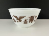 オールドパイレックス アーリーアメリカン ミキシングボウル Sサイズ OLD PYREX USA ヴィンテージ