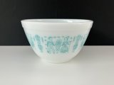 オールドパイレックス バタープリント ミキシングボウル Sサイズ OLD PYREX USA ヴィンテージ