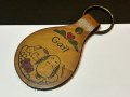 スヌーピー ヴィンテージ レザー キーホルダー USA AVIVA製 1970's 1980's vintage SNOOPY PEANUTS