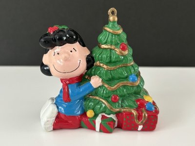 画像1: USA SNOOPY ルーシー フィギュア オーナメント オールド PEANUTS ヴィンテージ スヌーピー