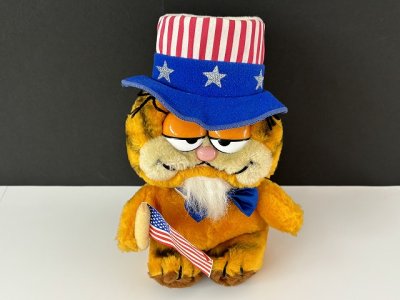 画像2: USA ヴィンテージ ガーフィールド ぬいぐるみ Garfield 1980s アンクルサム