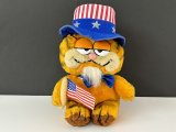 USA ヴィンテージ ガーフィールド ぬいぐるみ Garfield 1980s アンクルサム