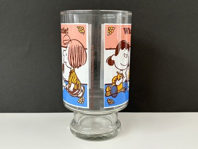 画像5: 1970年代 ヴィンテージ アンカーホッキング スヌーピー ウッドストック ペパーミントパティ ルーシー ビッグサイズグラス 31oz ビンテージ SNOOPY 
