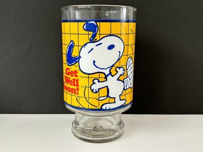 画像2: 1970年代 ヴィンテージ アンカーホッキング スヌーピー ビッグサイズグラス 31oz ビンテージ SNOOPY 