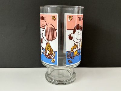 画像3: 1970年代 ヴィンテージ アンカーホッキング スヌーピー ウッドストック ペパーミントパティ ルーシー ビッグサイズグラス 31oz ビンテージ SNOOPY 