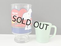 1970年代 ヴィンテージ アンカーホッキング スヌーピー ウッドストック ビッグサイズグラス 31oz ビンテージ SNOOPY 