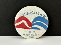 ビンテージ 缶バッジ 缶バッチ USA ユーロ EURO vintage ヴィンテージ