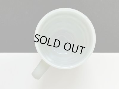 画像5: レアマグ ファイヤーキング キャメロット 緑 グリーン グラデーション マグ Fire-king ヴィンテージ USA