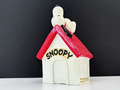 画像2: 1970's Determined社製 ヴィンテージ スヌーピー ドッグハウス 貯金箱 Mサイズ vintage USA SNOOPY