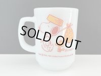 ファイヤーキング スヌーピー カムホーム COME HOME マグカップ PEANUTS Fire-king SNOOPY USA ヴィンテージ