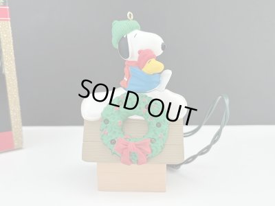 画像2: スヌーピー HALLMARK LIGHT オーナメント 箱入り KEEPSAKE PEANUTS SNOOPY ヴィンテージ