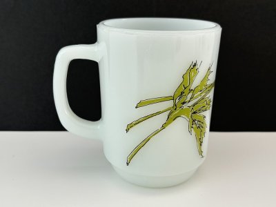 画像3: ファイヤーキング anemone アネモネ フラワー お花 マグ USA ヴィンテージ Fire-king