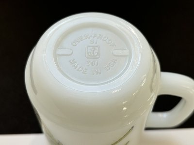 画像7: ファイヤーキング anemone アネモネ フラワー お花 マグ USA ヴィンテージ Fire-king