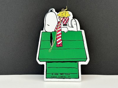 画像3: ヴィンテージ スヌーピー WOOD ウッド オーナメント SNOOPY PEANUTS USA