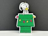 ヴィンテージ スヌーピー WOOD ウッド オーナメント SNOOPY PEANUTS USA