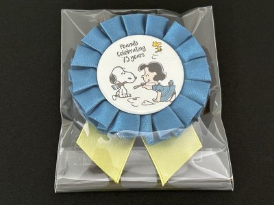 画像1: [新品雑貨]　PEANUTS スヌーピー ロゼット缶バッジ ルーシー