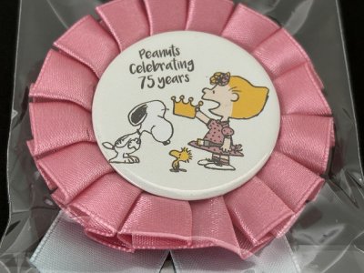 画像2: [新品雑貨]　PEANUTS スヌーピー ロゼット缶バッジ サリー