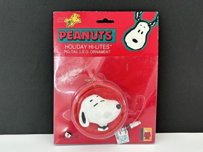 画像1: KURT S. ADLER スヌーピー HOLIDAY HI-LITES オーナメント PEANUTS オールド USA ヴィンテージ