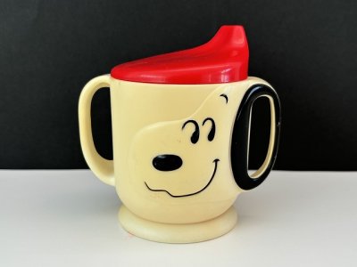 画像1: スヌーピー Knickerbocker Trainer cup USA ヴィンテージ PEANUTS 