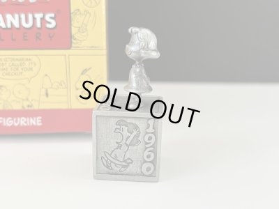 画像3: HALLMARK ルーシー LUCY 箱付き PEANUTS GALLERY 2000年 pewter フィギュア オールド USA ヴィンテージ スヌーピー