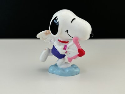 画像1: USA SNOOPY スヌーピー PVC フィギュア Whitman's オールド ビンテージ PEANUTS スヌーピー