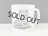 グラスベイク CAT キャット 猫 ネコ ねこ マグ ヴィンテージ Glasbake
