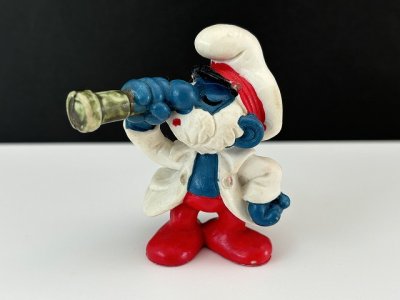 画像1: パパスマーフ PVC フィギュア ヴィンテージ vintage SMURF PEYO