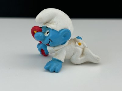 画像2: ベビースマーフ PVC フィギュア ヴィンテージ vintage SMURF PEYO