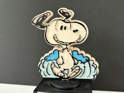 画像2: ヴィンテージ スヌーピー トロフィー 1970s 1980's AVIVA vintage USA SNOOPY