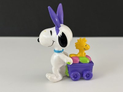 画像3: USA SNOOPY スヌーピー ウッドストック PVC フィギュア Whitman's オールド ビンテージ PEANUTS