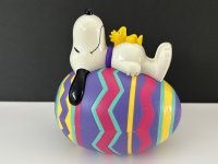 USA SNOOPY スヌーピー PEANUTS 貯金箱 BANK Whitman's ビンテージ
