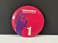 ビンテージ 缶バッジ 缶バッチ USA ユーロ EURO vintage ヴィンテージ