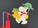 画像3: 1980's スヌーピー ウッドストック ビーグルスカウト バランストイ やじろべえ オールド ヴィンテージ vintage SNOOPY PEANUTS USA
