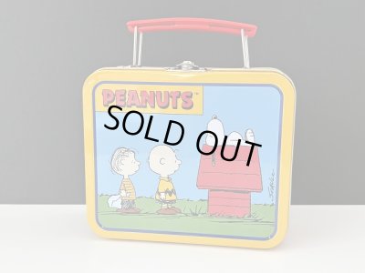 画像1: スヌーピー TINケース ランチボックス ヴィンテージ USA PEANUTS オールド
