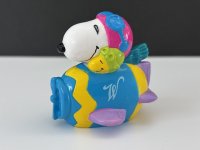 USA SNOOPY スヌーピー フライングエース PVC フィギュア Whitman's オールド ビンテージ PEANUTS