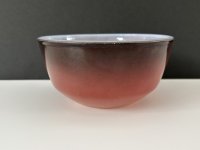 ファイヤーキング 2トーン カラーボウル ブラウンストーン brownstone Fire-king USA ヴィンテージ