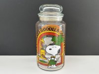 ヴィンテージ スヌーピー ウッドストック ガラス キャニスター アンカーホッキング vintage SNOOPY