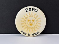 ビンテージ 缶バッジ 缶バッチ USA ユーロ EURO vintage ヴィンテージ