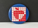 ビンテージ 缶バッジ 缶バッチ USA ユーロ EURO vintage ヴィンテージ