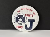 ビンテージ 缶バッジ 缶バッチ USA ユーロ EURO vintage ヴィンテージ